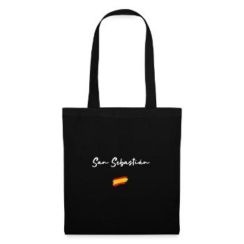 San Sebastián - Sac en tissu - noir - Devant