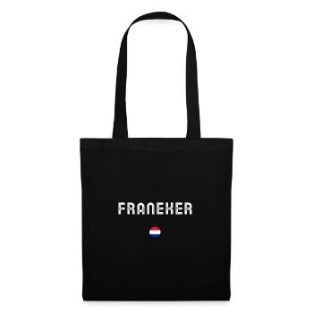 FRANEKER - Sac en tissu - noir - Devant