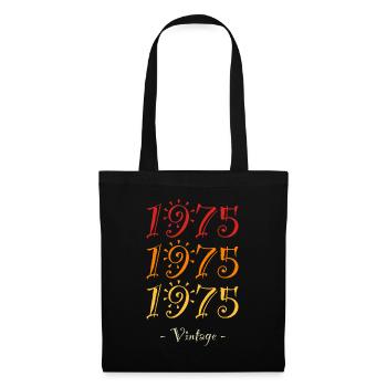 1975 vintage - Tote Bag - black - Front