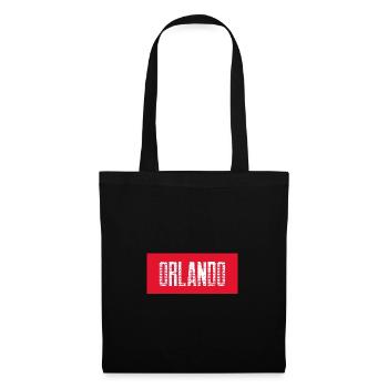 ORLANDO - Sac en tissu - noir - Devant