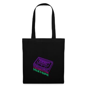 Generation Mixtape Kidcore Cassette Idée cadeau - Sac en tissu - noir - Devant