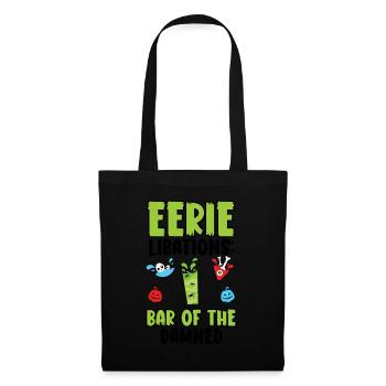 Scary drinks: Bar of the damn Halloween - Tote Bag - black - Front