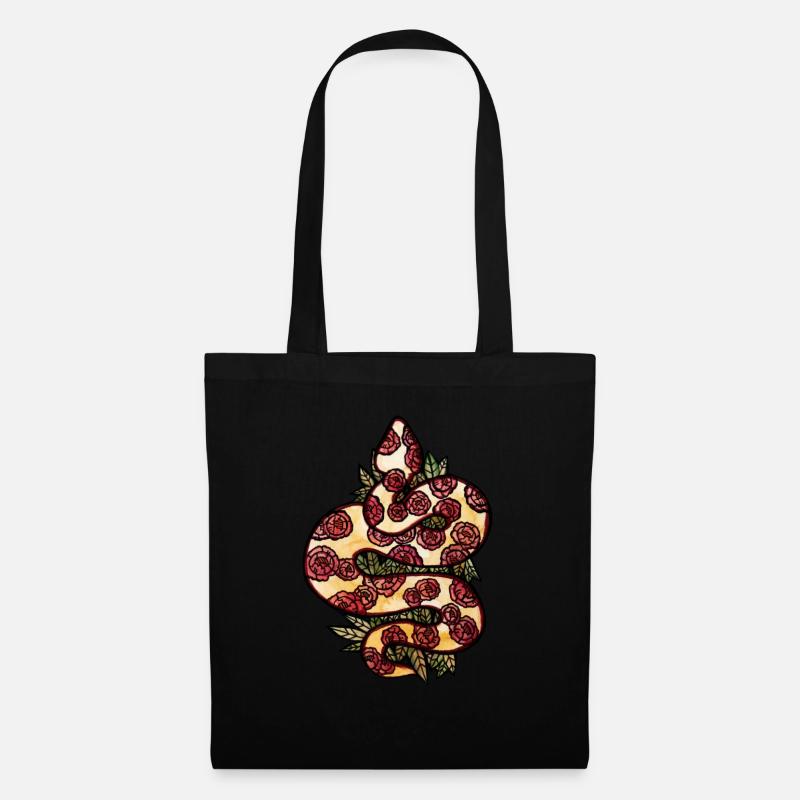 Snake - Tote Bag - black