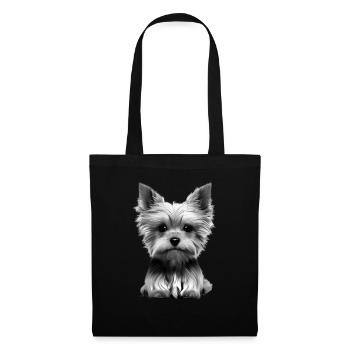 Yorkshire Terrier Puppy Dog Dog Owner - Tote Bag - black - Front
