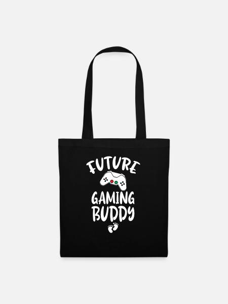 Future Gaming Buddy - Baby - Stoffbeutel - Schwarz