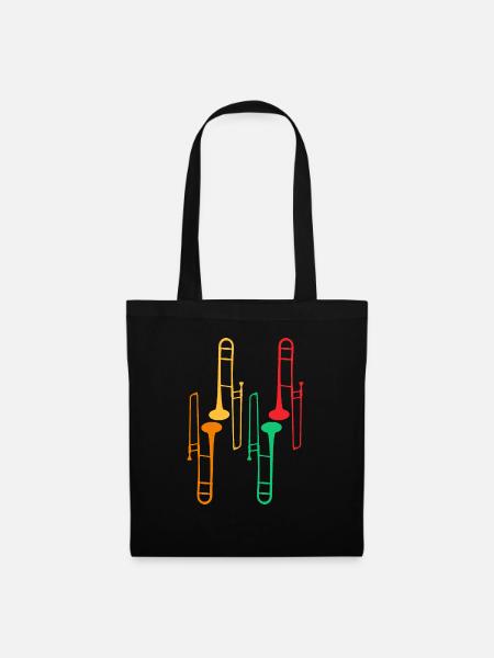Trombone Collection - Trombone Player - Sac en tissu - noir