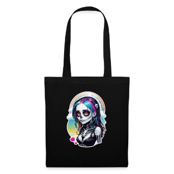 Halloween - Rock & Rainbow - Tote Bag - black - Front