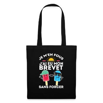 I don't care, I got my certificate without forcing 2024 - Tote Bag - black - Front