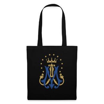 Auspice Maria - Sac en tissu - noir - Devant