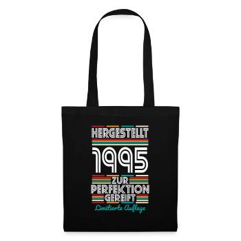 30e anniversaire - Fabriqué en 1995 - Sac en tissu - noir - Devant
