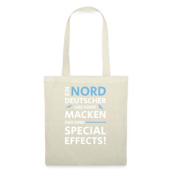 NORDDEUTSCHE MACKEN SPECIAL EFFECTS - Stoffbeutel - Natur - Vorne