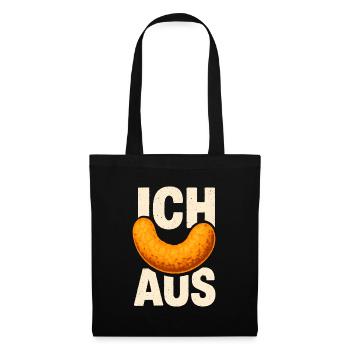 Lustiger Spruch Humor Ich Flip Aus Geschenkidee - Stoffbeutel - Schwarz - Vorne