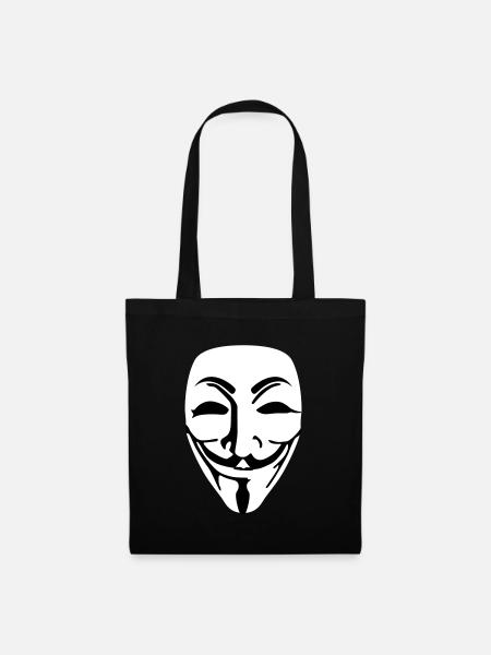 Anonymous - Sac en tissu - noir