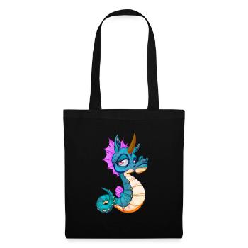Cute Seahorse Unicorn Seahorse Gift - Tote Bag - black - Front