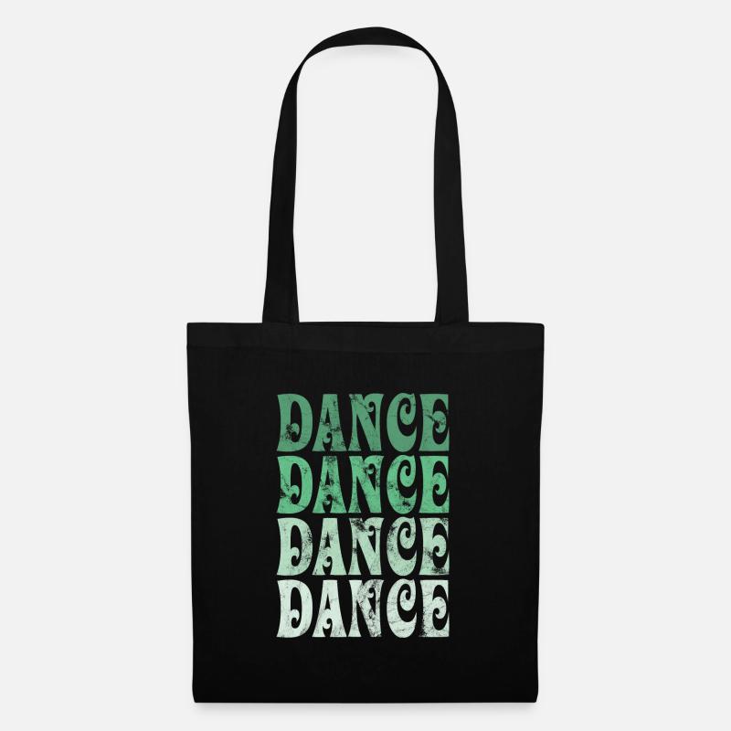 Dance Retro - Stoffbeutel - Schwarz