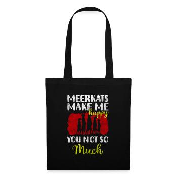 Wilderness Animal Fur Cute - Tote Bag - black - Front