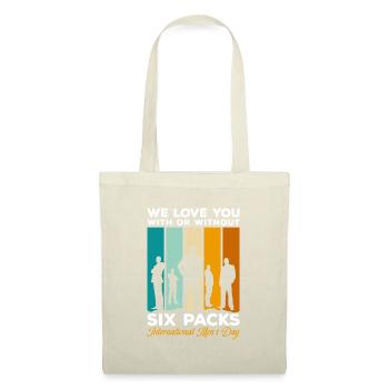 Men's Day Role Model Beard Wearer Masculine - Tote Bag - nature - Front