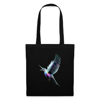 Unicorn Bird - Tote Bag - black - Front