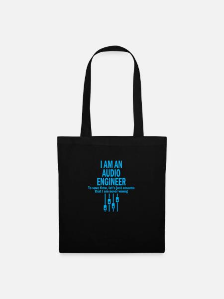 Sound engineer, sound engineer, sound engineer - Tote Bag - black