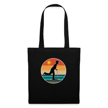 Scooter scooter vintage - Tote Bag - black - Front