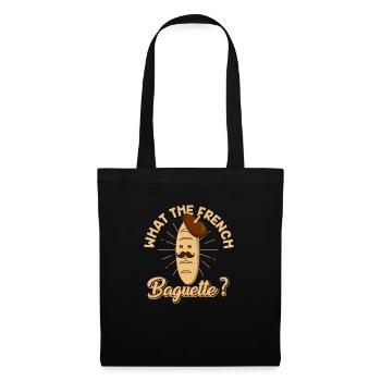 Baguette Kawaii style by The Manzanita ́s - Tote Bag - black - Front