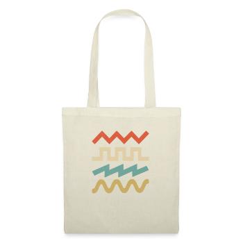 Wave synthesizer wave for electronic musician - Tote Bag - nature - Front