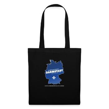 Darmstadt T-Shirt - Stoffbeutel - Schwarz - Vorne