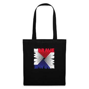 Brave - Tote Bag - black - Front