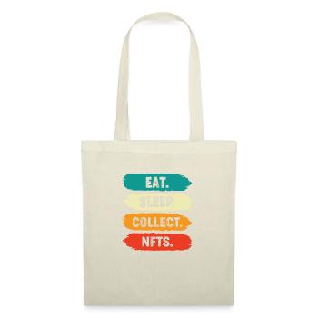 EAT SLEEP COLLECT NFT - Tote Bag - nature - Front