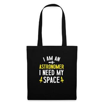 Astronomer original idea for men women kids space - Sac en tissu - noir - Devant