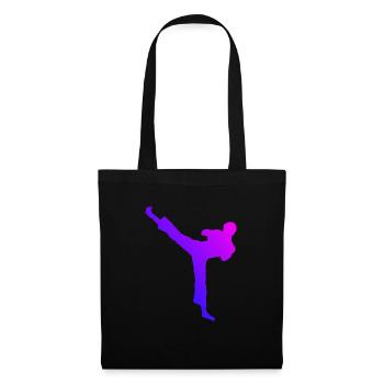 Kickboxing Kickboxer Femmes Kickboxing - Sac en tissu - noir - Devant
