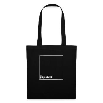 Vibe check - Tote Bag - black - Front