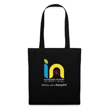 Logo IN en Blanc pour Dropshipping - Sac en tissu - noir - Devant