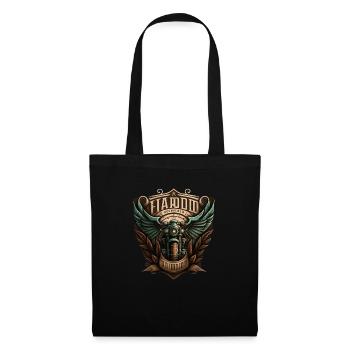 Timeless - Vintage, Motorcycle, Pegasus wings - Tote Bag - black - Front