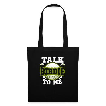 Parlez Birdie To Me Golf Golf - Sac en tissu - noir - Devant