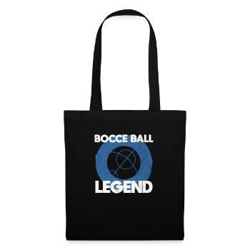 Bocce Bocci Colorful Balls Player I Gift - Tote Bag - black - Front