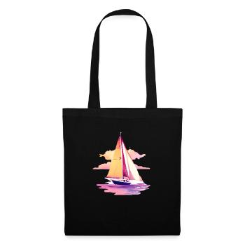 Sailing Sailing Sailing Sailing Sailboat - Tote Bag - black - Front