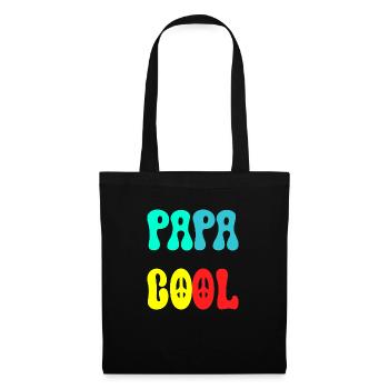 Papa Cool pour les meilleurs papa - Sac en tissu - noir - Devant
