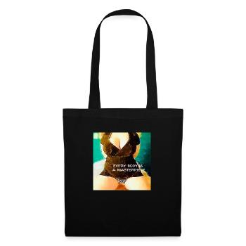 Every body is a masterpiece - Tote Bag - black - Front