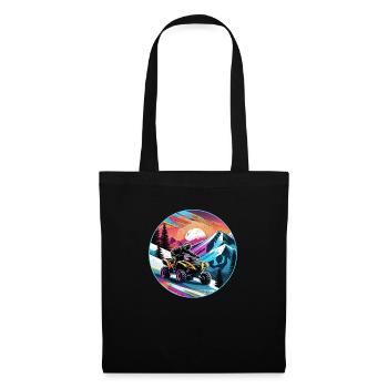 quad et tout terrain - Sac en tissu - noir - Devant