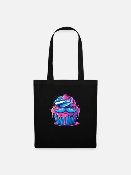 Ausgezeichneter Muffin - Stoffbeutel - Schwarz