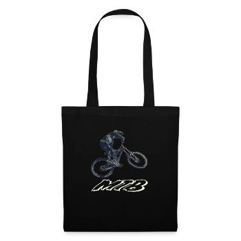 Downhill mountain biking - Tote Bag - black - Front