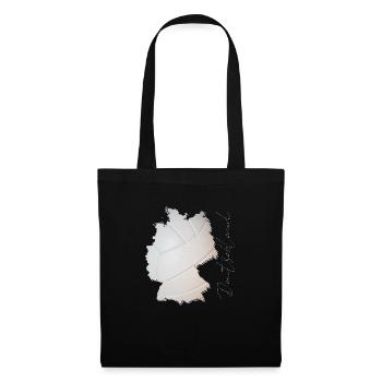 Germany Map Framed Real Volleyball EN - Tote Bag - black - Front