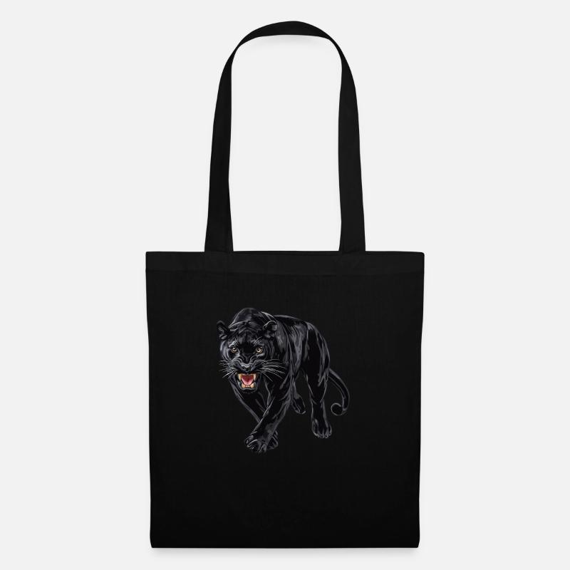 Panther - Stoffbeutel - Schwarz