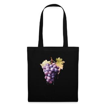 Grapes - Tote Bag - black - Front
