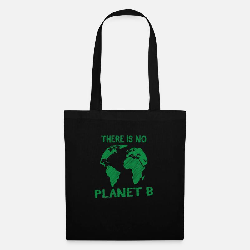 Es gibt keinen Planeten B - Stoffbeutel - Schwarz