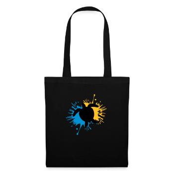 Blob of drops of turtle - Tote Bag - black - Front