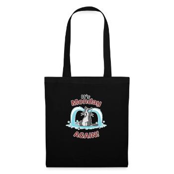 It's Monday - Tote Bag - black - Front