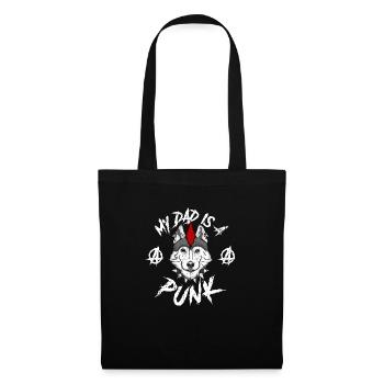 HUSKY Punk Papa - Tote Bag - black - Front
