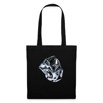 Futuristic 3D - Tote Bag - black - Front